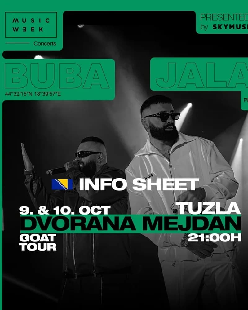 Tuzla · Info sheet — Poster Design